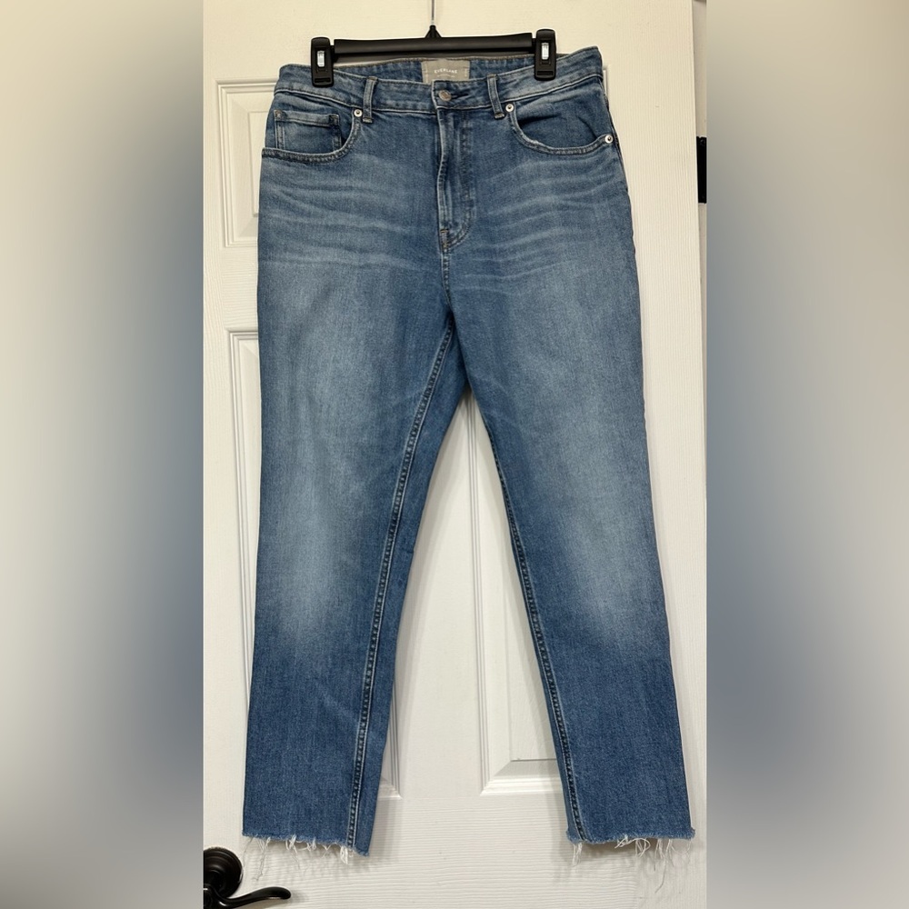 Everlane Curvy Cheeky cropped Jean size 30